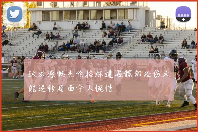 狄龙感慨杰伦格林遭遇髋部挫伤未能逆转局面令人惋惜
